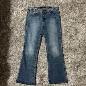 Calvin Klein Flare Fit Blue Jeans; Women's Size 12, 32 inches long